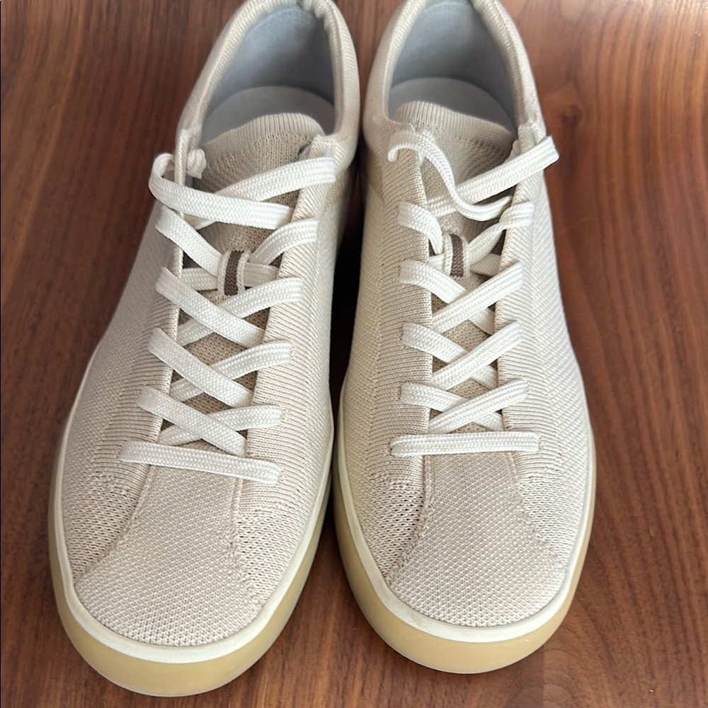 Rothy’s Women’s The Lace Up Sneaker in Cream